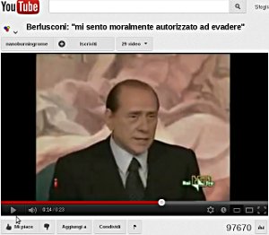 Berlusconi e l'evasione fiscale etica