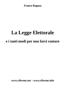 Legge Elettorale