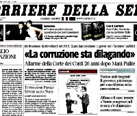 Corruzione dilagante