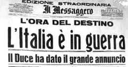 L'Italia
                    in guerra